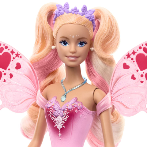Barbie Color Change Zana Magica Cu Par Blond [5]