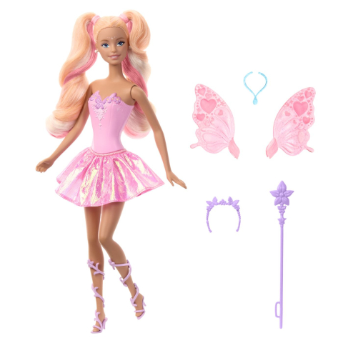 Barbie Color Change Zana Magica Cu Par Blond [1]