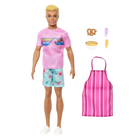 Barbie Mysteries Detectivi Pe Plaja Papusa Ken Cu Accesorii [1]