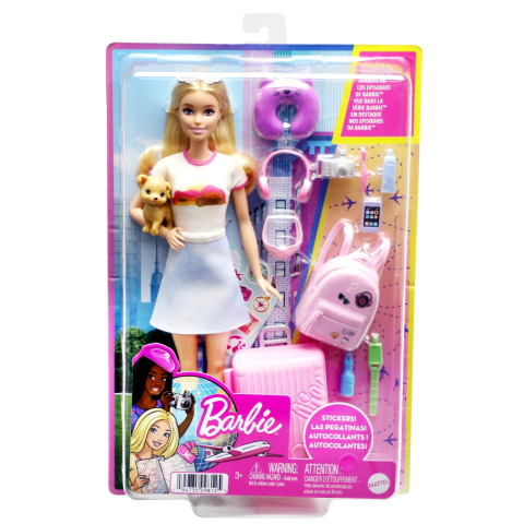 Jucarii educative - Mattel-Barbie Papusa Barbie In Voiaj