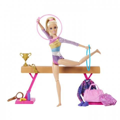 Barbie Papusa Barbie You Can Be Gimnasta Blonda [7]