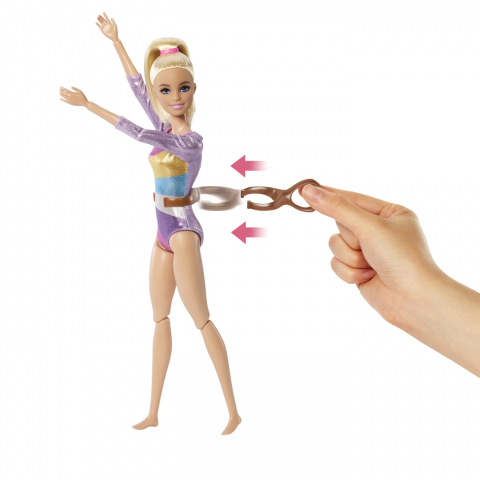 Barbie Papusa Barbie You Can Be Gimnasta Blonda [4]
