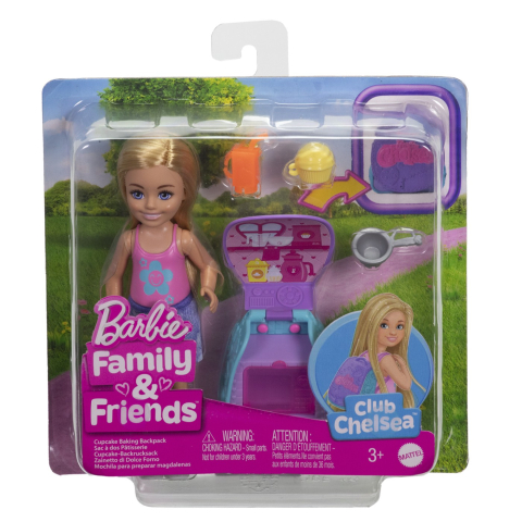 Jucarii educative - Mattel-Barbie Papusica Chelsea Cu Rucsac Pentru Coacerea Brioselor