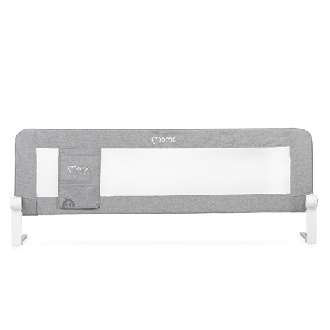 Momi-Bariera de siguranta rabatabila pentru pat, Momi Lexi, Light Grey [1]