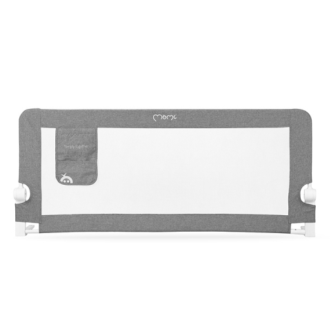 Bariera de siguranta rabatabila pentru pat, Momi Lexi XL, Dark Grey [1]