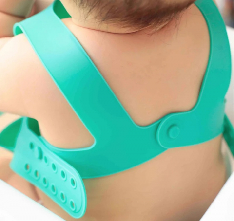 Baveta Flexi Bib Minikoioi, 100% Premium Silicone  – Aqua Green [2]