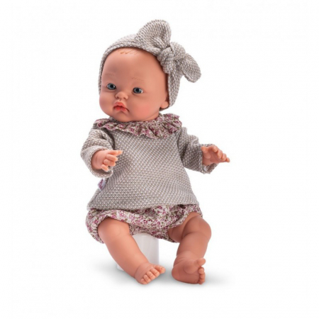 Storytelling - Asivil S.L.-Bebelus Alex cu Puloveras Gri 36cm