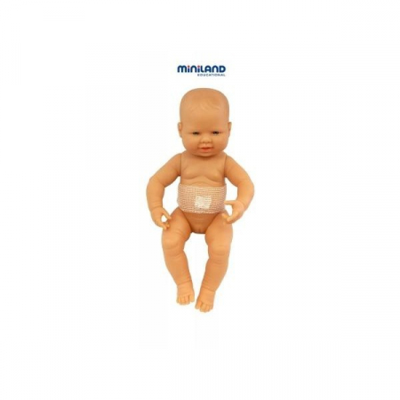 Miniland Bebelus nou nascut european fetita 40 cm [2]