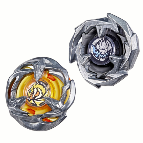 Hasbro-Beyblade X Pachet Duo Gale Wyvern 3-60T Si Sword Dran 3-80B [4]