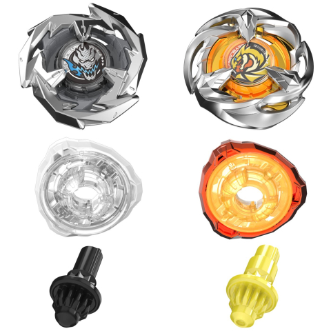 Hasbro-Beyblade X Pachet Duo Gale Wyvern 3-60T Si Sword Dran 3-80B [1]