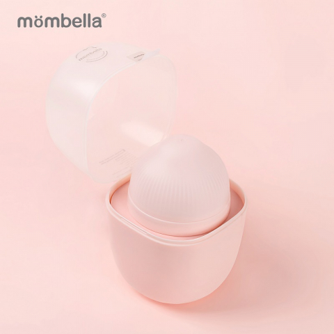 Mombella-Biberon Anticolici Mombella Breast-Like, 210ml, Tetina M flux mediu, PPSU,Old Roze [5]