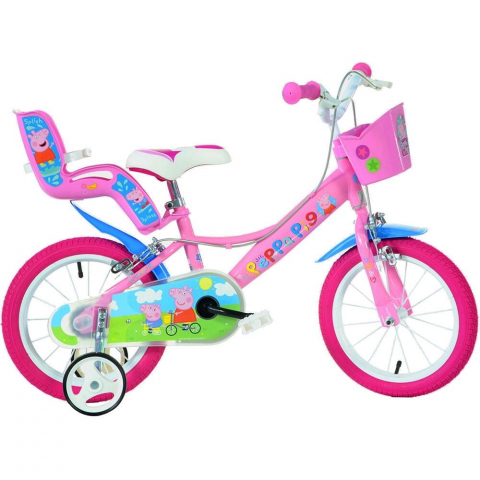 Játékok 3-5 éveseknek - Bicicleta copii 14'' - Purcelusa Peppa
