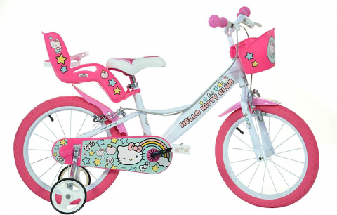 Játékok 3-5 éveseknek - Bicicleta copii 16'' Hello Kitty