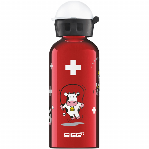Játékok 3-5 éveseknek - Bidon din aluminiu Funny Cows, 0.4l
