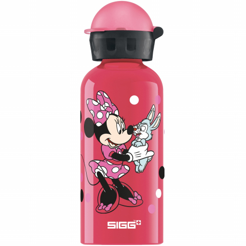 Játékok 3-5 éveseknek - Bidon din aluminiu Minnie Mouse, 0.4l
