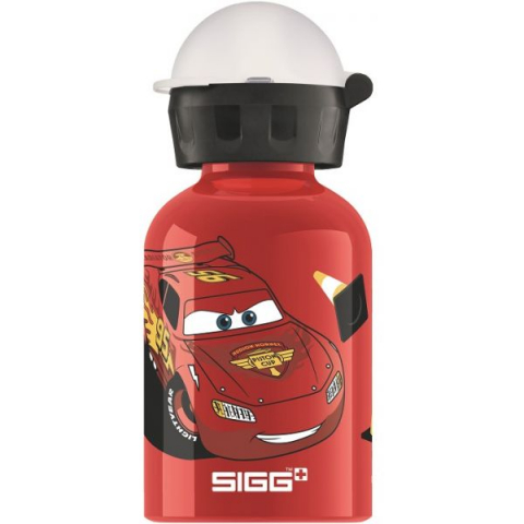 Játékok 3-5 éveseknek - Bidon din aluminiu SIGG Cars Lightning McQueen 0.3l