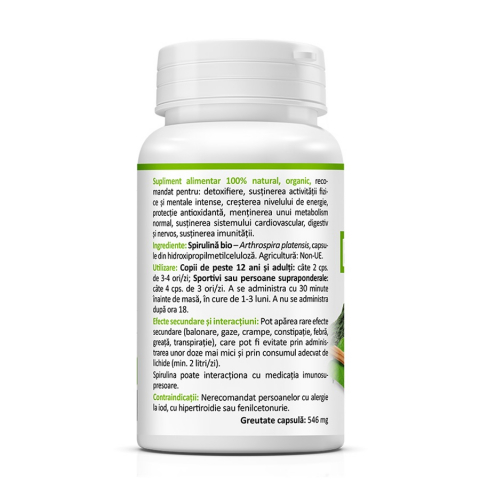 Zenyth-Bio Spirulina, 60 capsule, Zenyth [1]