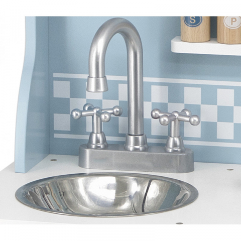 Bucatarie albastra din lemn cu accesorii, PolarB, Viga [2]