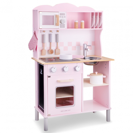 Szerepjátékok - Pachet Bucătărie Bon Appetit - Modern Electric Cooking Roz și Șorțuleț Roz