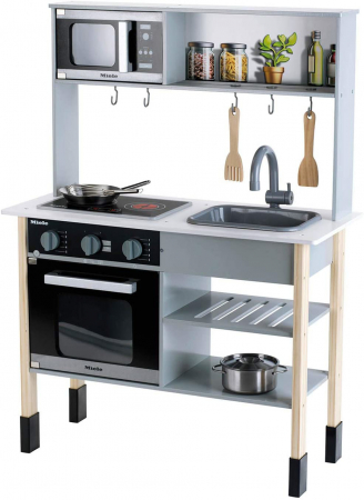 Gyerekkonyhák - Klein-Bucatarie-din-lemn-Miele-Micul-bucatar