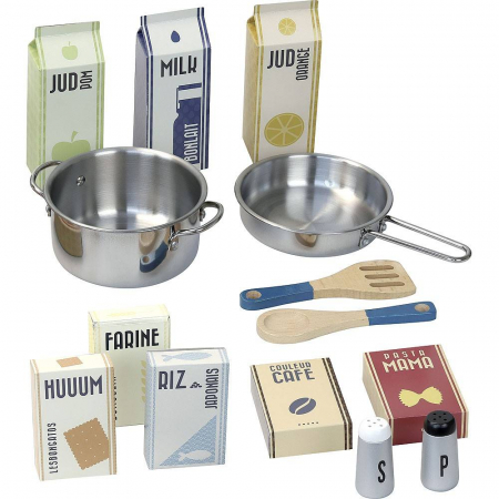 Vilac-Bucatarie-galbena-cu-accesori-si-alimente-Joc-de-rol [2]