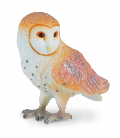 Jucarii animale - Collecta-Bufnita-de-hambar-Animal-figurina