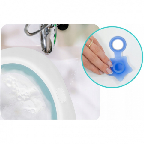 Ricokids-Cadita de baie cu dop de scurgere Ricokids RK-281 - Albastru [6]