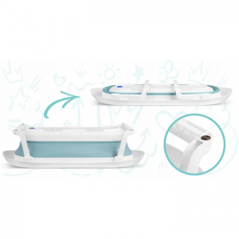 Ricokids-Cadita de baie cu dop de scurgere Ricokids RK-281 - Albastru [2]