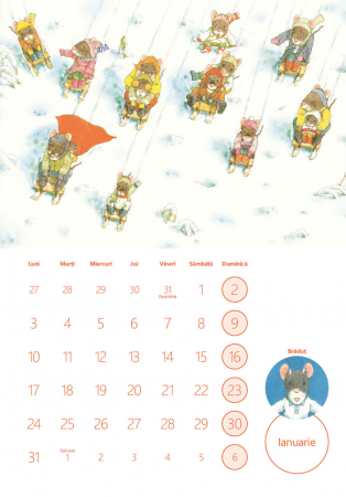 Cartea Copiilor-Calendar 2022 Familia Soricel [1]