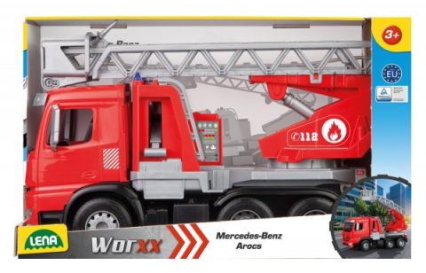 Camion-de-pompieri-din-plastic-pentru-copii-Lena-Mercedes-Arocs-Lena [1]