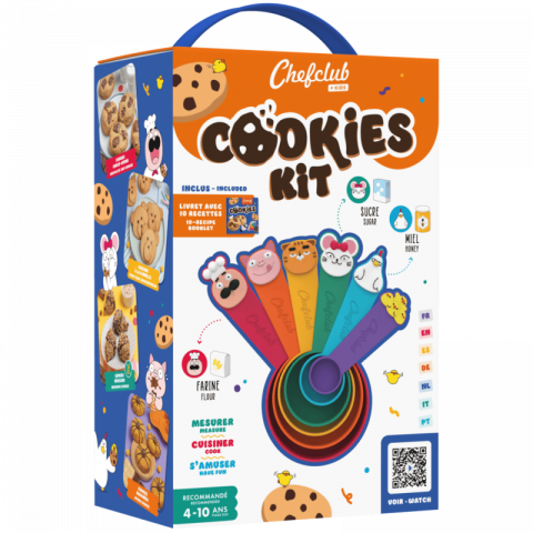 Chefclub kids-Canile de masurare ingrediente, Cookies Kit, Chefclub Kids [3]