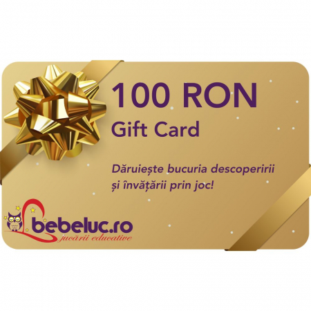 Ajándékkártya - Bebeluc.ro Card Cadou de cumparaturi Bebeluc.ro