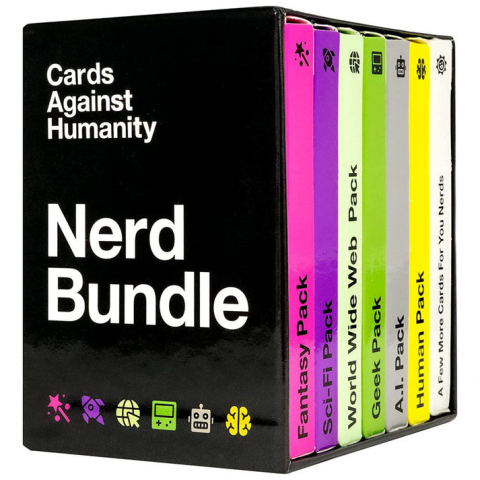 Játékok 9-12 éveseknek - Cards Against Humanity - Nerd Pack Set (6 extensii)