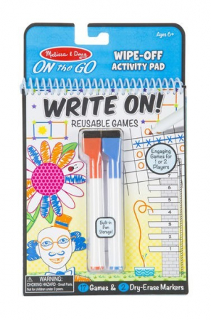 Jucarii sub 50 RON - Melissa & Doug Carnet Apa Magica - Jocuri