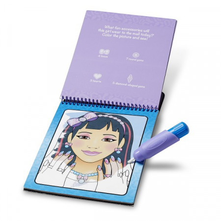 Melissa & Doug Carnet Apa magica Machiaj si manichiura [1]