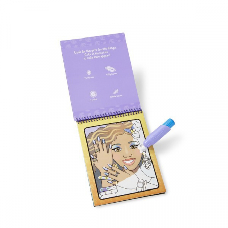 Melissa & Doug Carnet Apa magica Machiaj si manichiura [3]