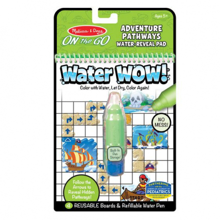 Játékok 4 éves kortól - Melissa & Doug Carnet de colorat apa magica Aventuri in labirint