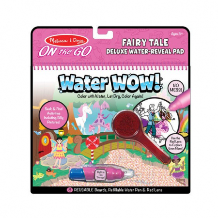 Játékok 6 éves kortól - Melissa & Doug Carnet de colorat Apa magica Deluxe Povesti cu Zane