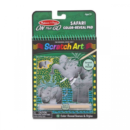 Melissa & Doug Carnet Razuieste si descopera Safari [0]