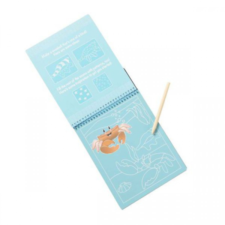 Melissa & Doug Carnet Razuieste si descopera Viata marina [1]