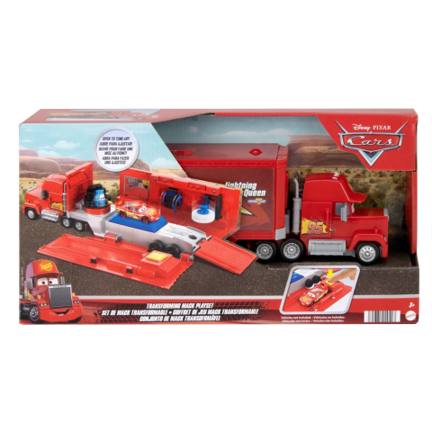 Jucarii educative - Mattel-Cars Set De Joaca Service Mobil