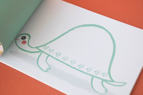 Londji-Carte Arta cu stickere, Londji [3]