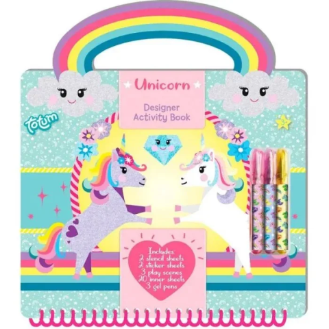 Oktató játékok - Carte cu activitati - Unicorni