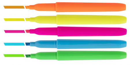 Grafix Carte de colorat cu carioci neon - Unicorn [1]