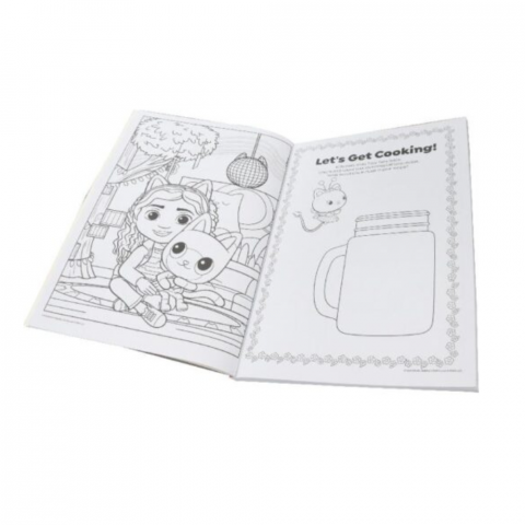 Carte de colorat Jumbo - Gabby's Dollhouse [1]