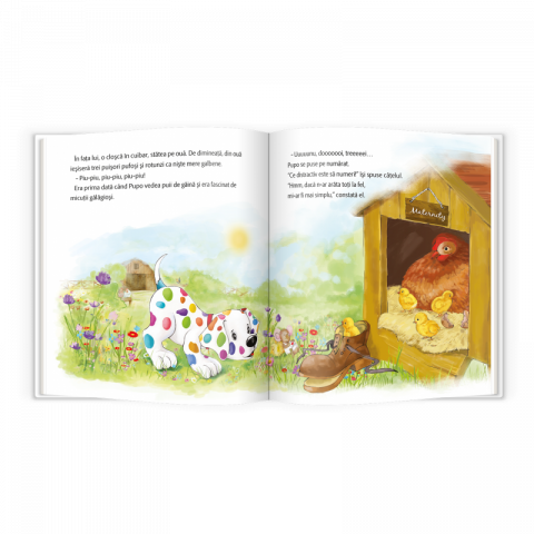 Carte educativa de povesti "Pupo invata sa numere" [1]