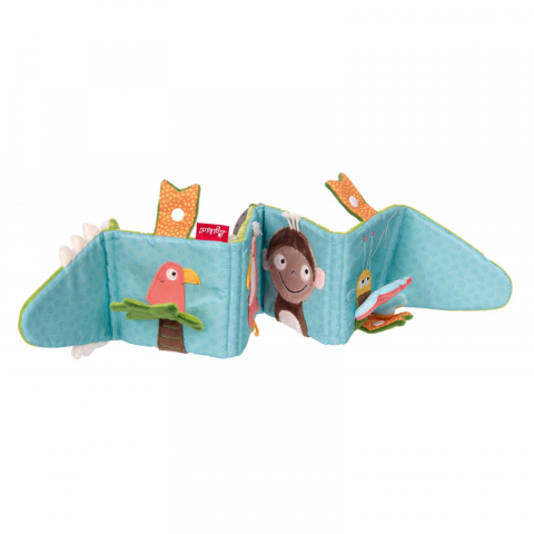 Sigikid-Carte senzoriala din plus cu activitati Crocodil, PlayQ Sigikid [2]