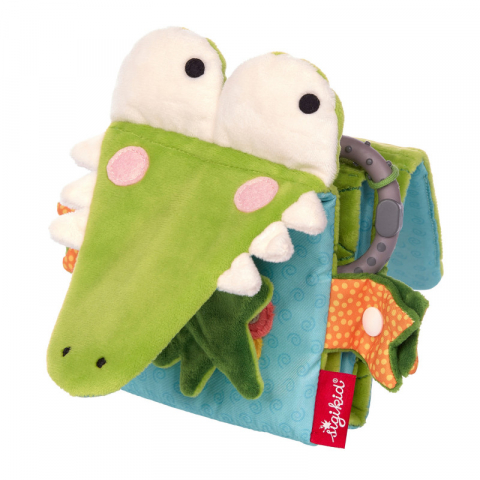 Sigikid-Carte senzoriala din plus cu activitati Crocodil, PlayQ Sigikid [1]