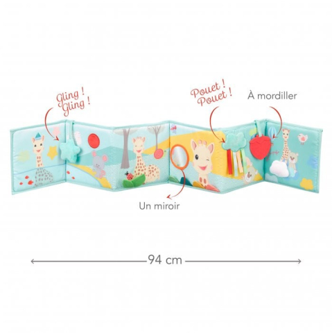 VULLI SAS-Carte Senzoriala Pliabila Girafa Sophie [1]