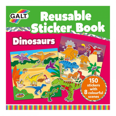 Carti pe alese - Galt-Cartea-mea-cu-stickere-Dinozauri